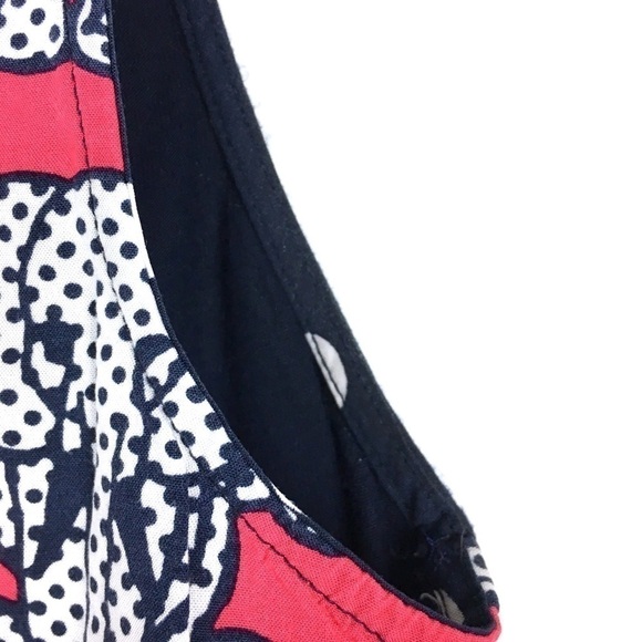 CROWN & IVY Tank Top Blouse Dot Elephants Soft Lightweight Petite Size Small PS - Picture 9 of 11